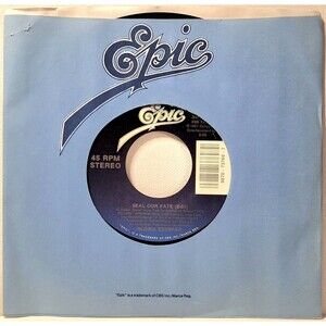 Gloria Estefan 45 Seal our Fate / Album Version on Epic M- Rock